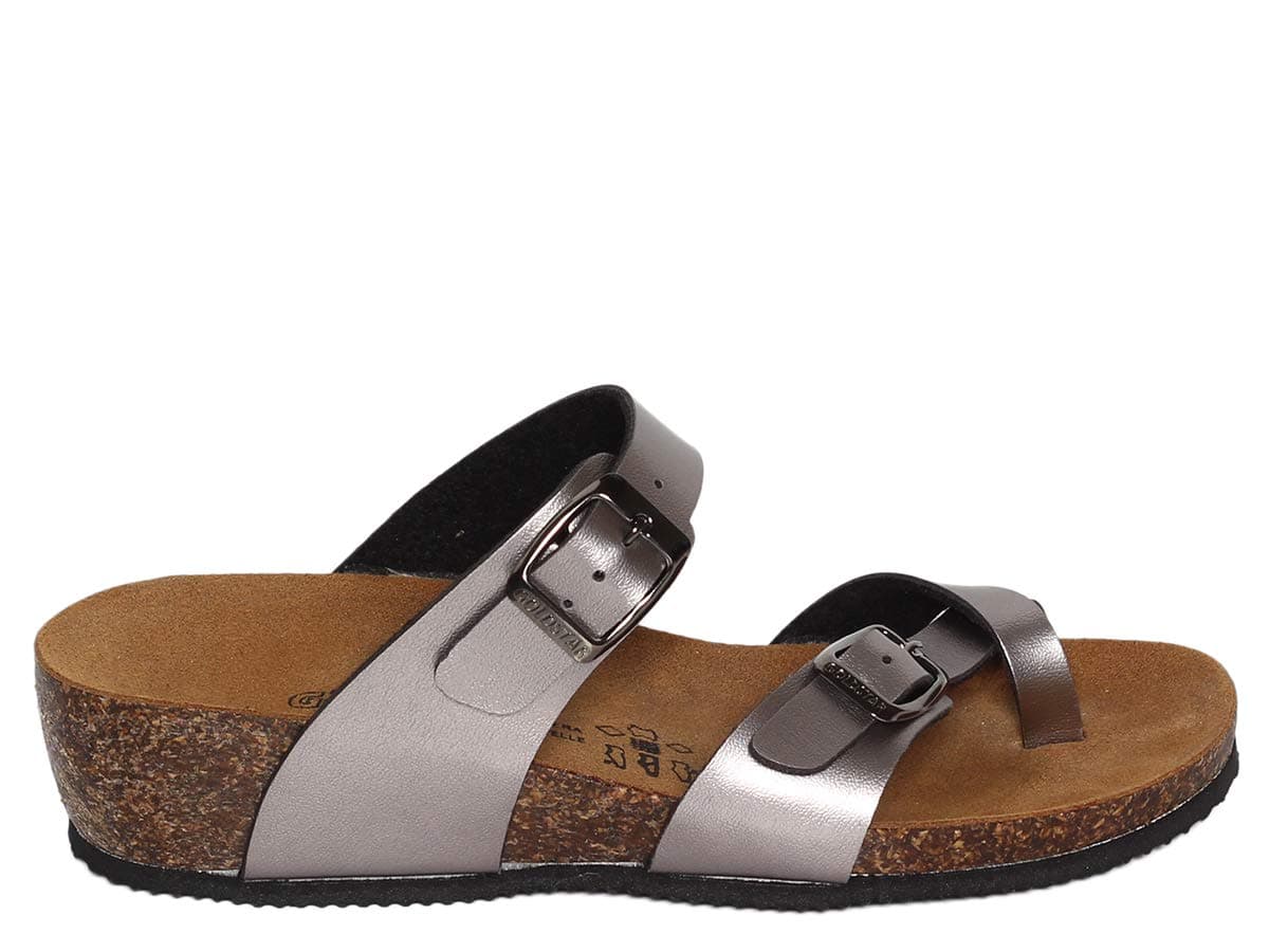 GoldStar Women's Thong Sandals - Grey - 9