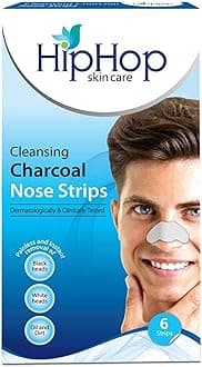 Charcoal Nose Strips Men Blackhead Remover (6 Strips)