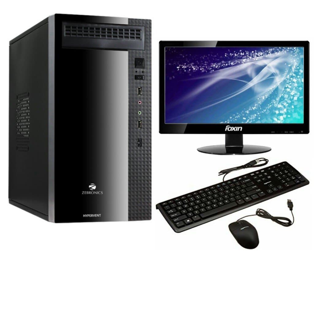 Wintech 15.6-inch LED Screen Assembled All-In-One Desktop PC Set (Intel C2D 3.0GHZ Processor/4 GB RAM/320Gb HDD/G-31 Motherboard/Keyboard And Mouse)