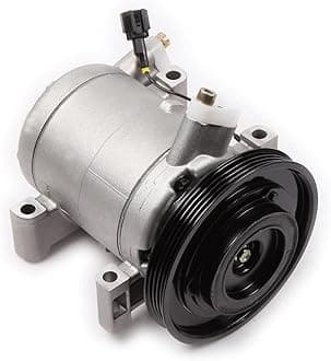 ECCPP AC Compressor with Clutch for Nissan Xterra 3.3L 2000 AC Compressor 4 Grooves DKV14C