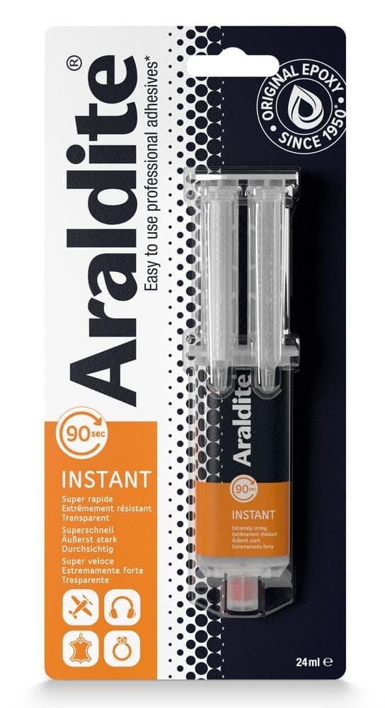 ARA-400012 Instant Syringe Epoxy, 24 ml, Packaging May Vary
