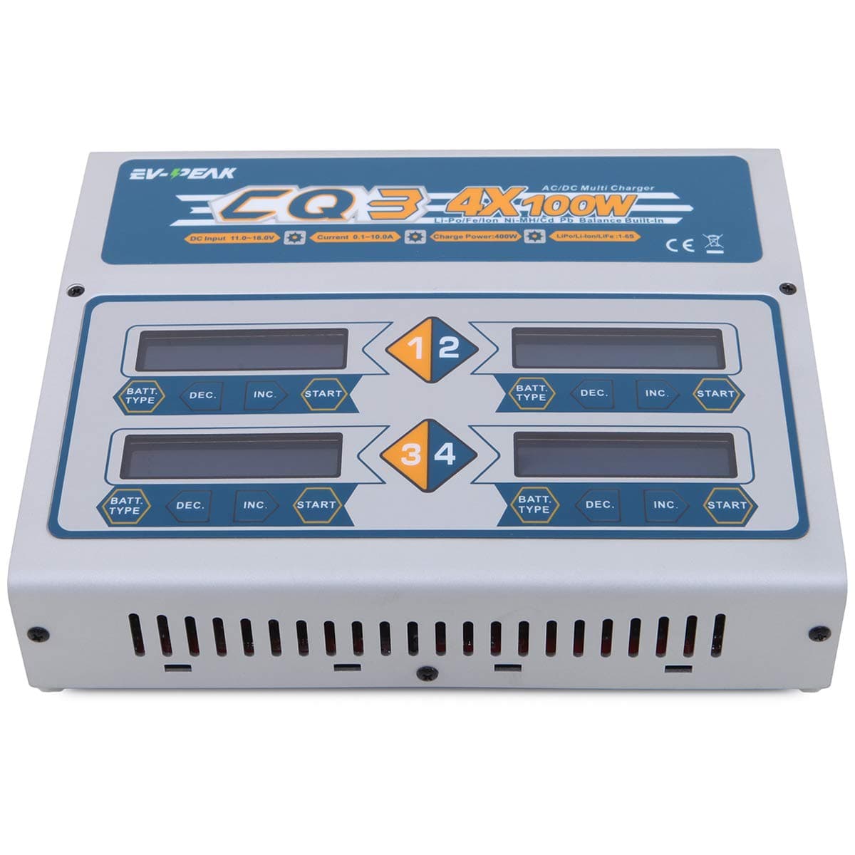EV-Peak CQ3 4X 100W AC/DC Multi Charger