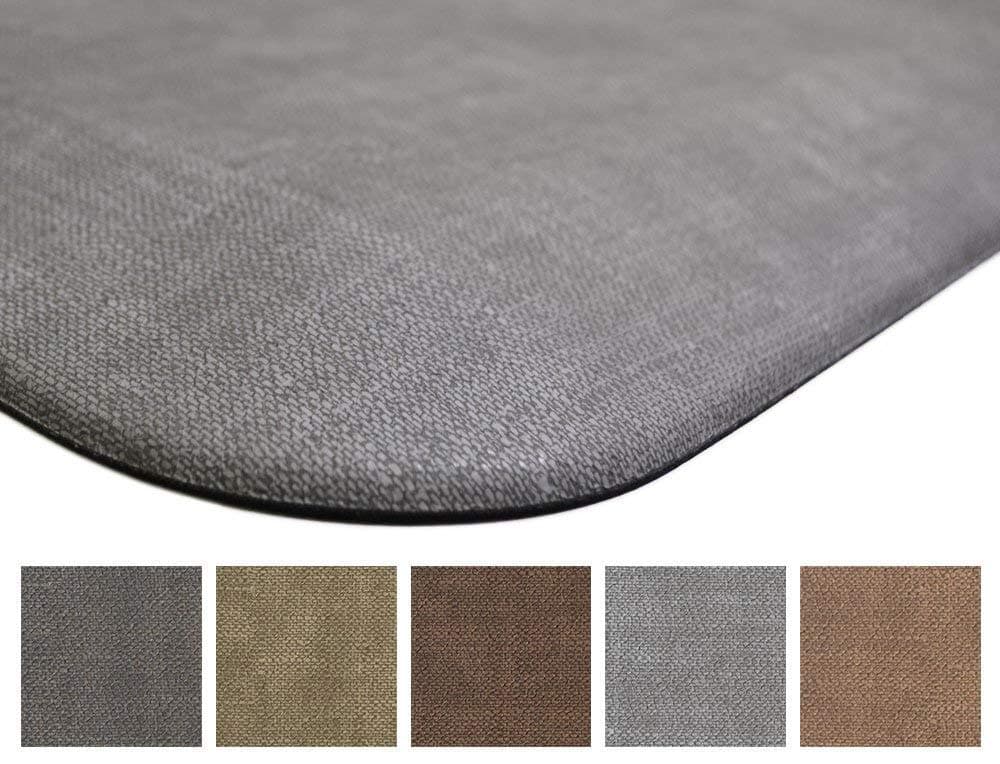 Kitchen Anti-Fatigue Mat, 20"x30", Light Grey