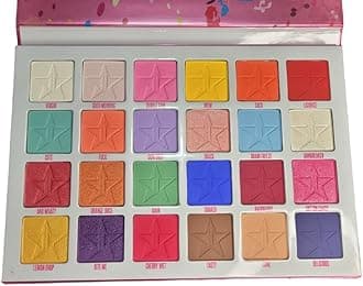 Generic Polet Eyeshadow Palette 24 Vibrant Colors High Pigmented Makeup Palette Matte And Shimmer Glitter Powder Eye Shadow Waterproof Long Lasting Eye Shadow Palette