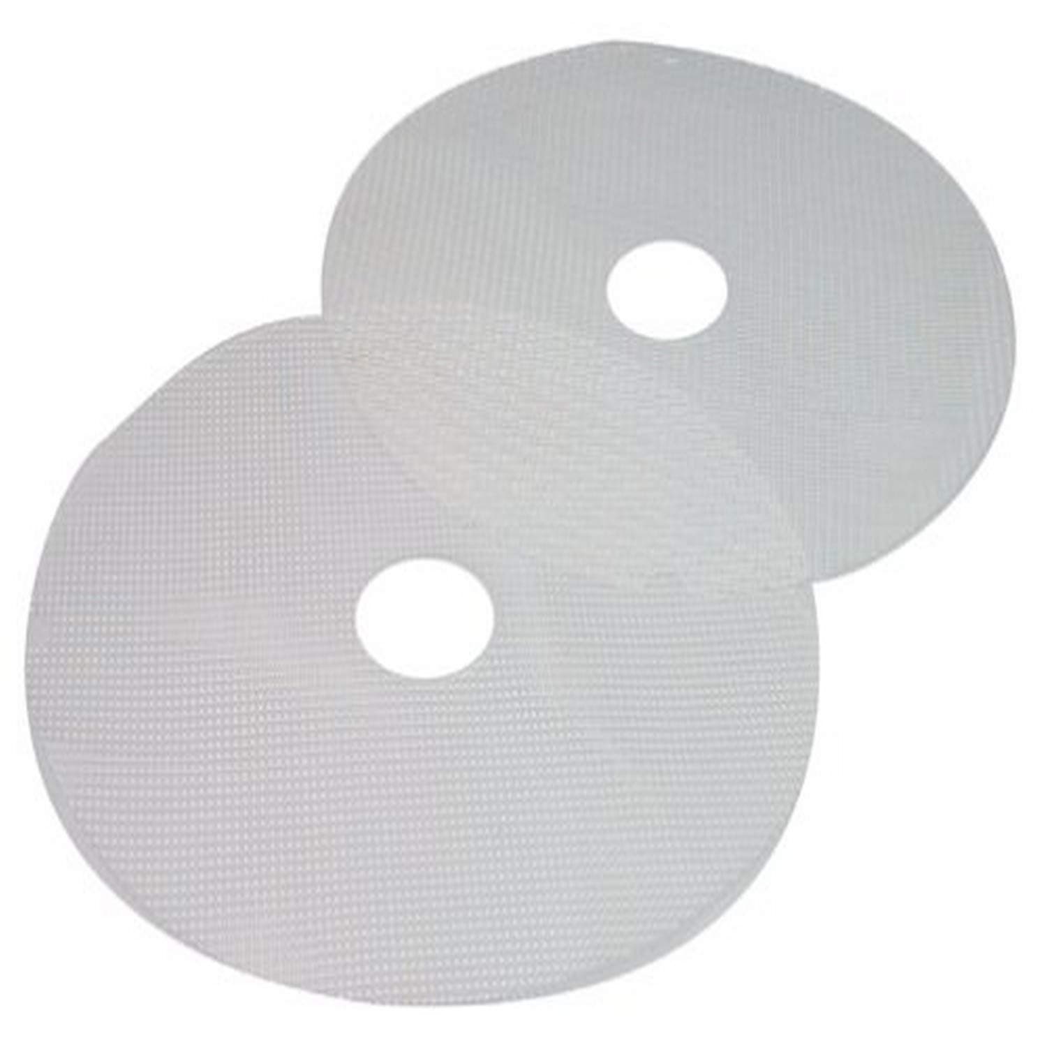 Nesco MS-2-6 Round Mesh 15 1/2" Clean-A- Screens Fits Food Dehydrators 2 Pack