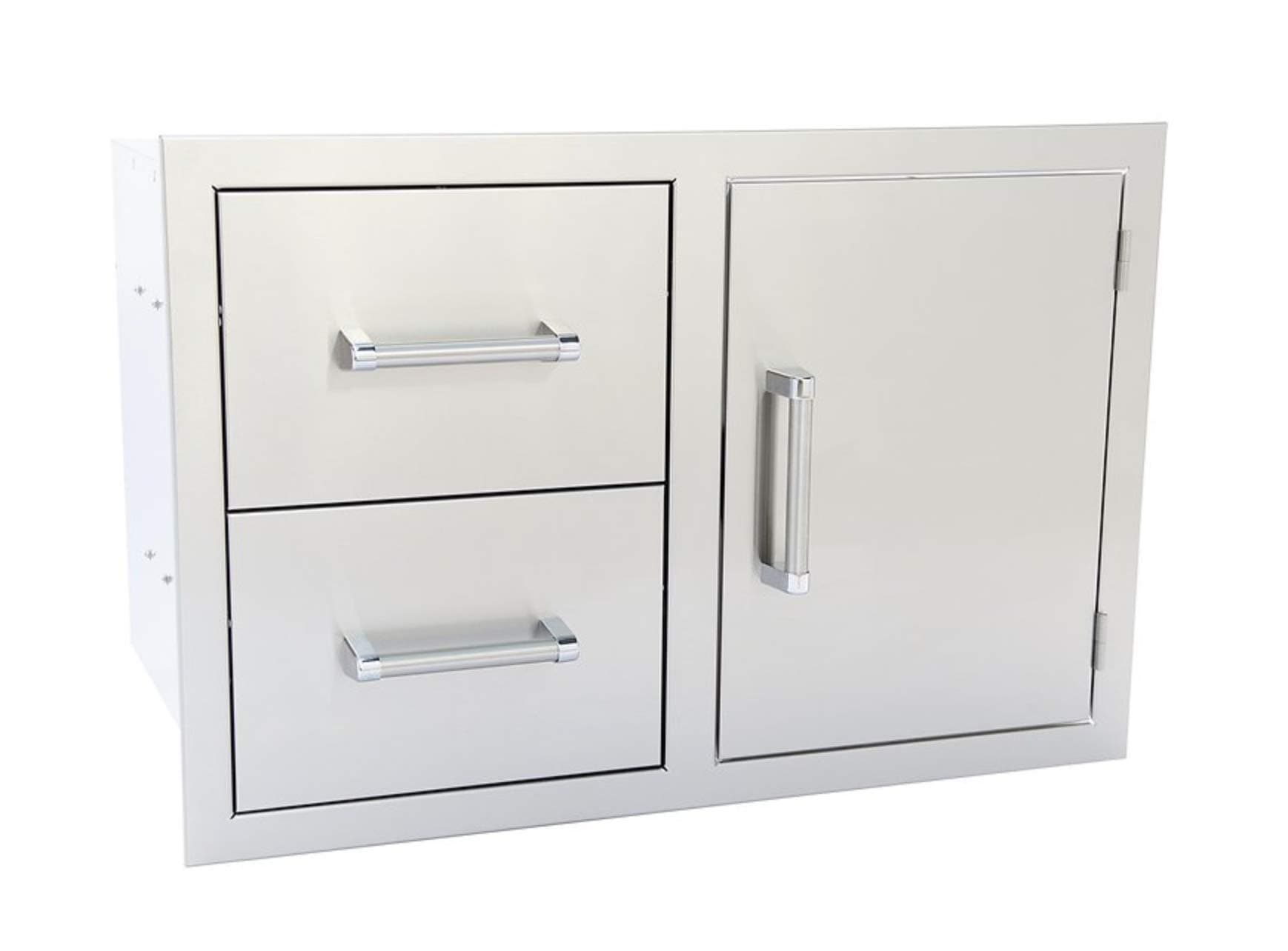KoKoMo Grills - Two Drawer/Door Combo