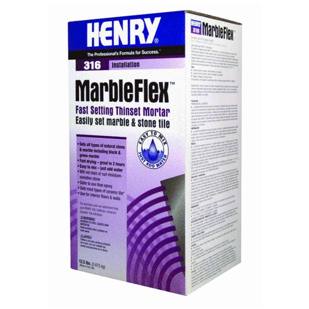 Ww Henry Fp00316412 Thin Set Mortar Natural Stone