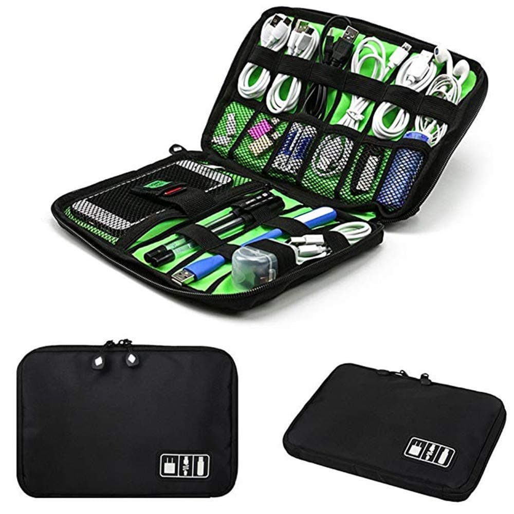 Electronics Portable Tech Gear Phone bag Earphone Cable Organizer Bag Usb Flash Drives Case Digital Storage Pouch Travel Bag