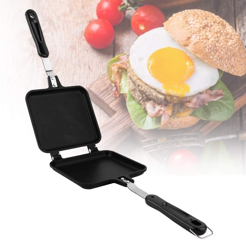 Ridge Monkey, Double Sided Frying Pan Non-stick Premium Iron Ceramic Coating Flip Pan Pancake Maker for Pancakes Omelets French Toasts