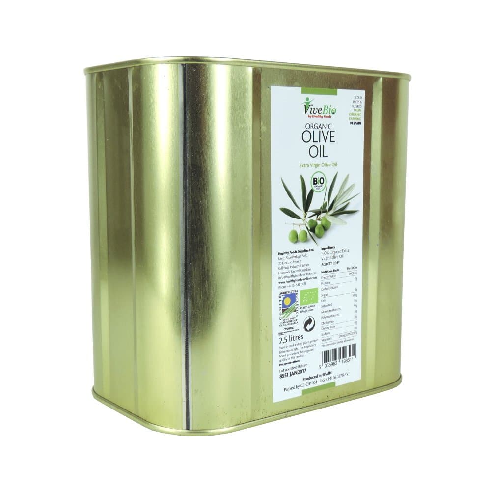ViveBio - Organic Olive Oil - 2.5L