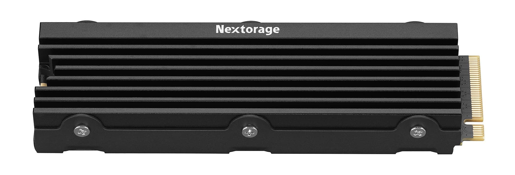 Nextorage Japan 2TB NEM-PAC PlayStation 5 SSD, M.2 NVMe with Heatsink, Up to 7400MB/s, comaptible with PlayStation 5 Consoles, PCIe Gen4 Internal Solid State Drive, NEM-PAC2TB/N SYM