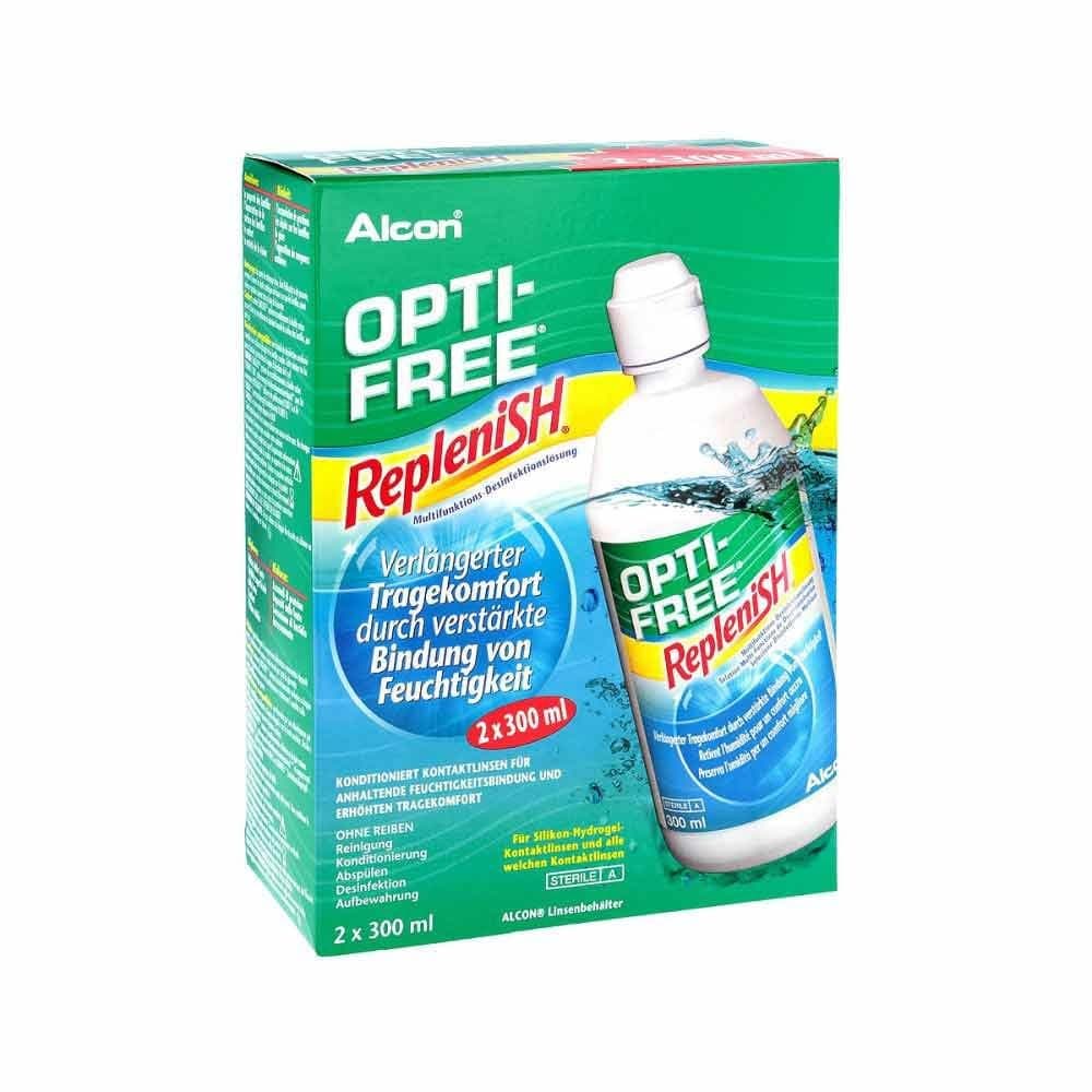 Replenish Contact Lens Solution (3 Months Pack) 2x300ml