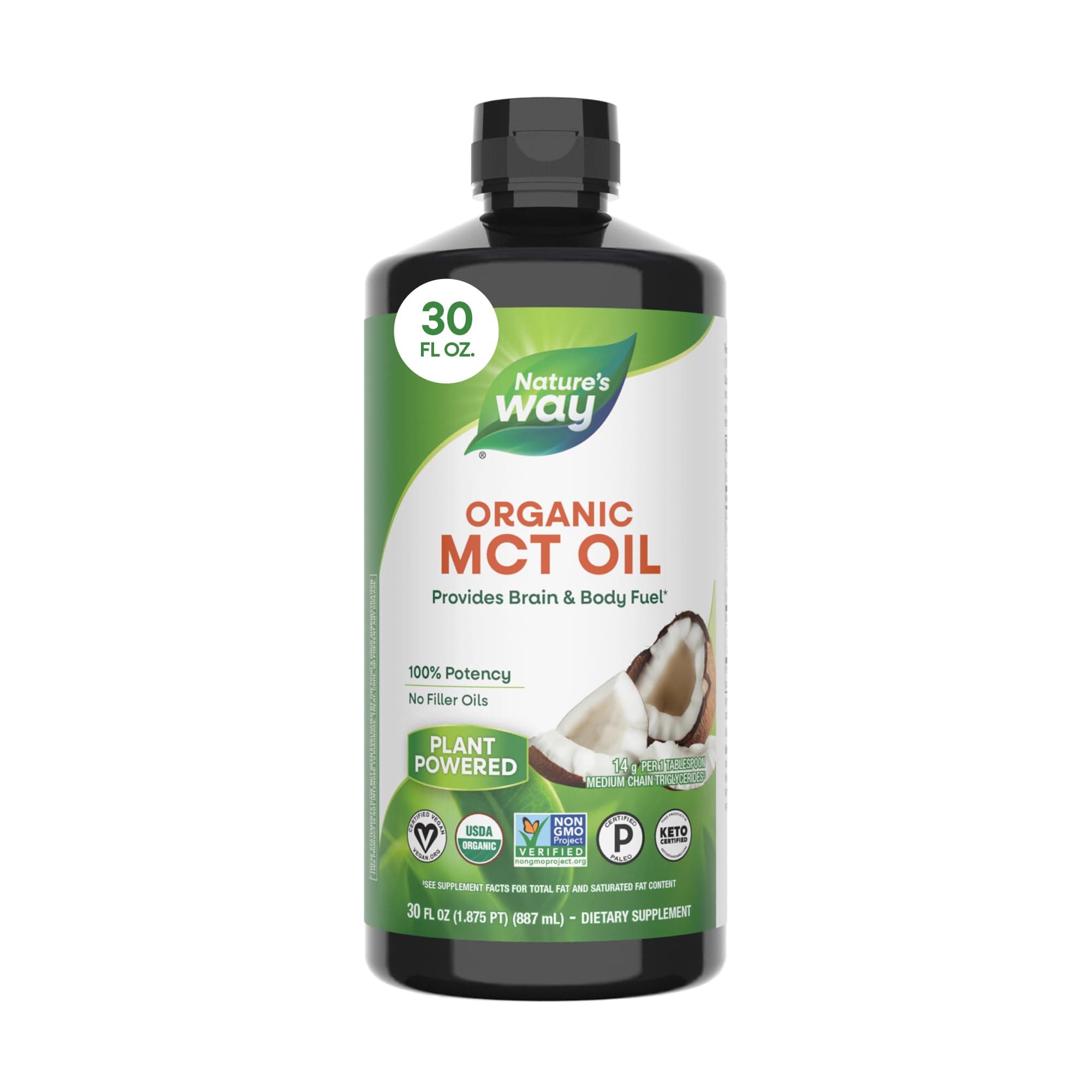 Nature's Way, MCT Oil, 30 fl oz (887 ml)
