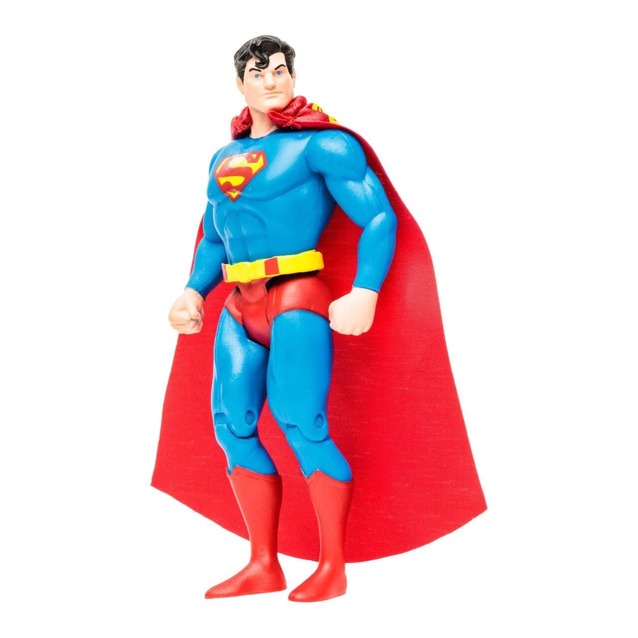 DC McFarlane Toys, Multiverse, 5-inch Super Powers Superman Action Figure with 5 Points of articulations, Collectible Retro 1980’s Super Powers Line Figure – Ages 12+