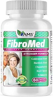 FibroMed (60 Capsules) | Hormonal Balance Supplement for Women | with Chasteberry, Red Clover, Echinacea, and Other Natural Herbs | Supports Reproductive Health