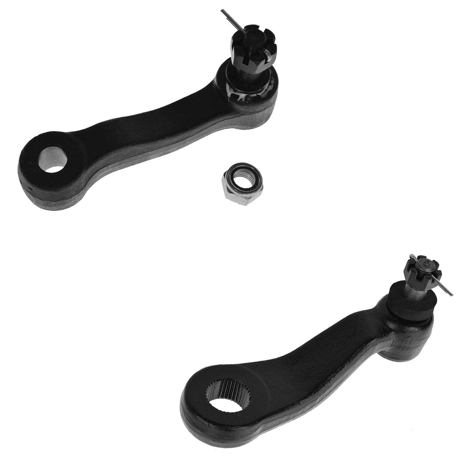 TRQ Front Steering Kit Idler Arm Pitman Arm Compatible with 99-12 Chevrolet GMC 03-09 Hummer