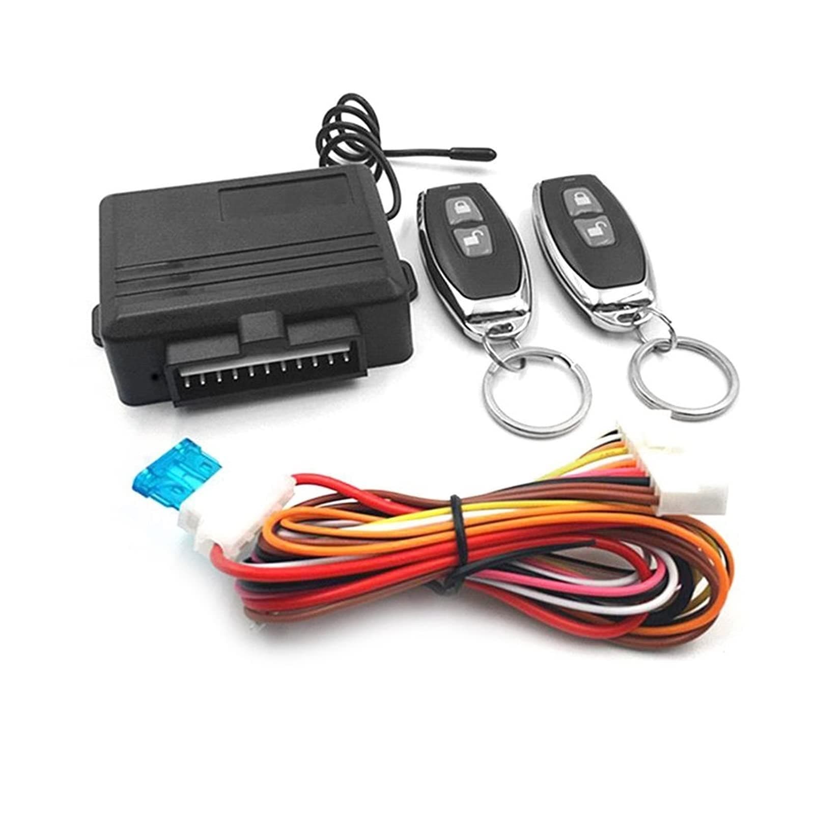 Auto alarmanlage Keyless Entry System Car Alarm Systems Device Auto Remote Control Kit Door Lock Vehicle Central Locking And Unlock Universal car alarm
