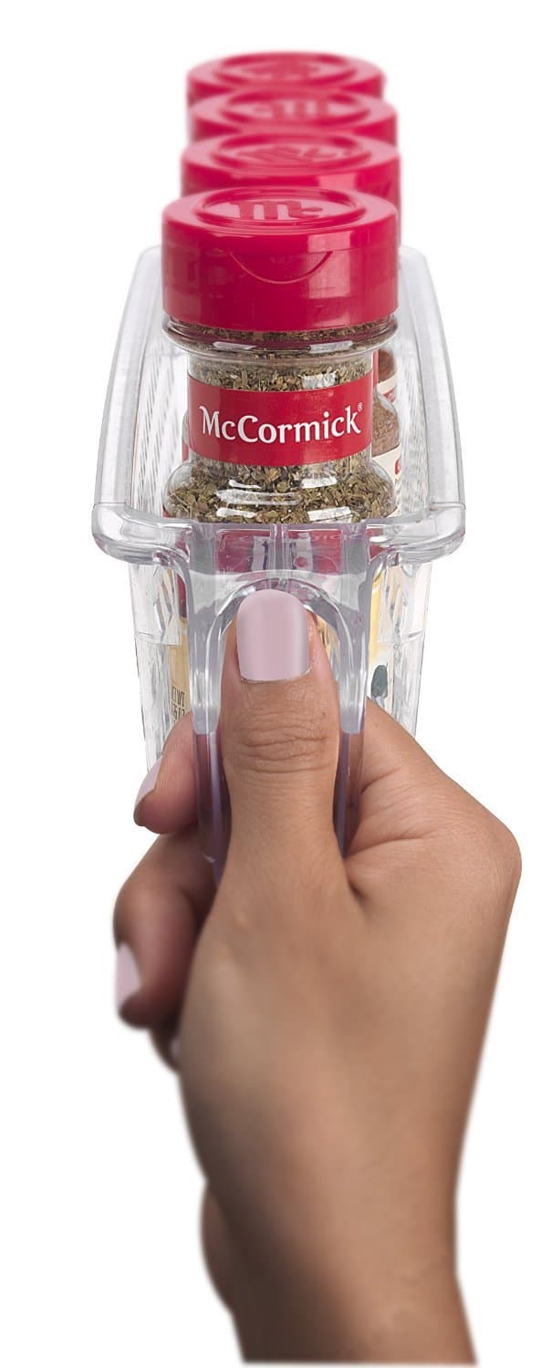 Polypropylene Handy Spice Basket, Clear