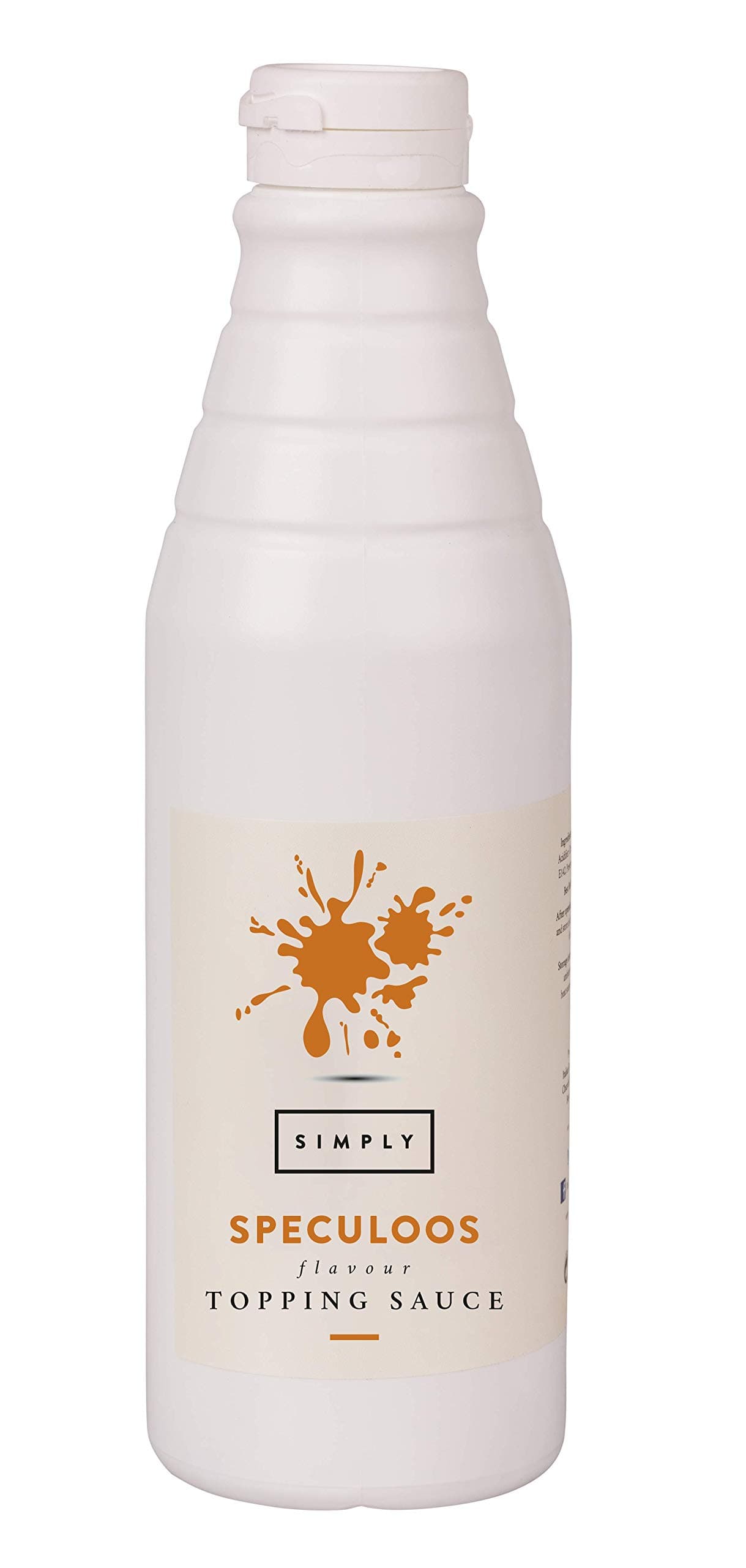 Simply Speculoos Caramelised Biscuit Topping Sauce, Ready to Use Dessert Sauce for Ice Cream, Waffles, Pancakes, Coffee & Milkshakes (1 kg)