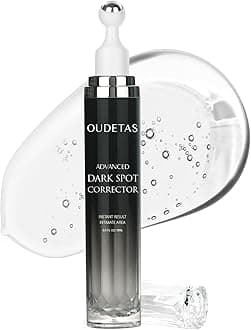 Dark Spot Remover for Face: Remove Sun & Age Spot Corrector – Melasma & Hyperpigmentation Brightening Serum for Body(Hand Leg Arm) – Brown Skin and Freckles Removal Treatment with Roller 15ml