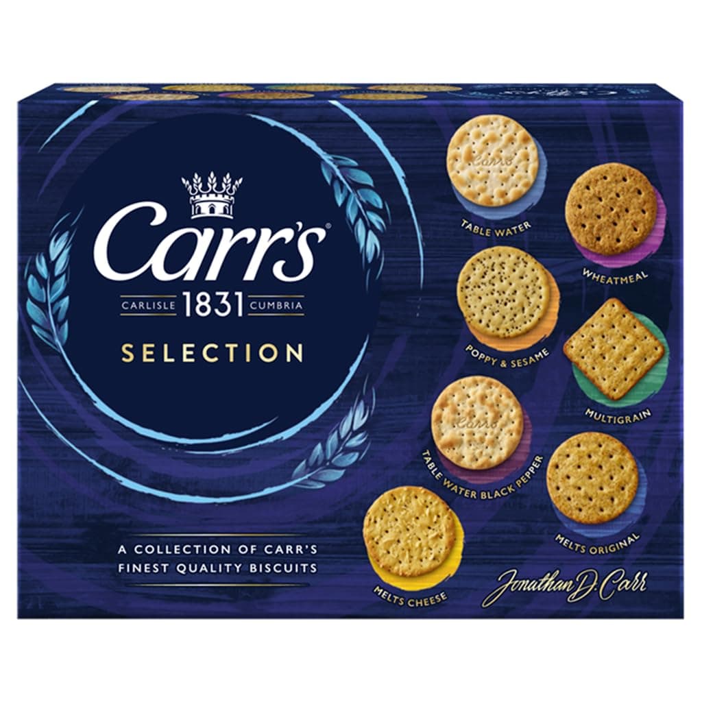 Selection Assortment Crackers, 200 g (Pack of 1)