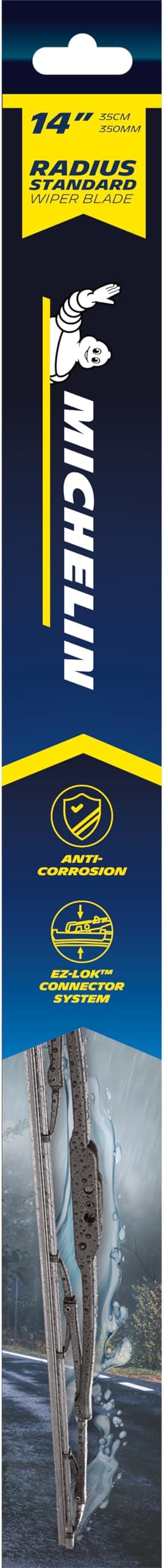 MICHELINRadius Standard 350MM Conventional Blade Windshield Wiper front (1 piece)