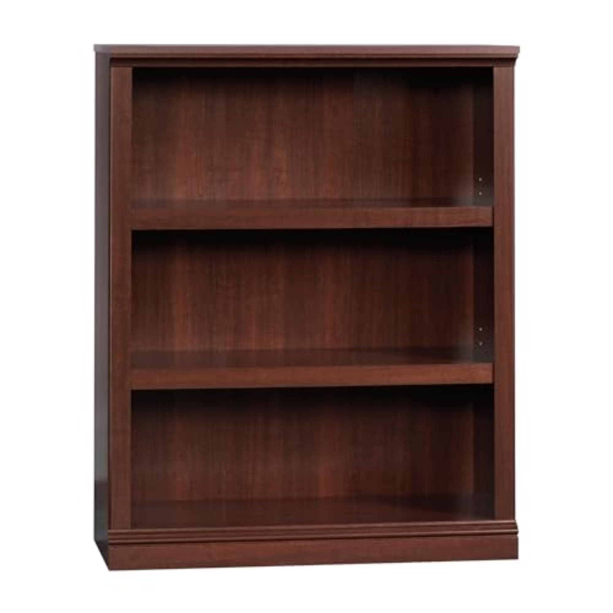 Sauder Select Collection 3 Shelf Bookcase, Select Cherry finish