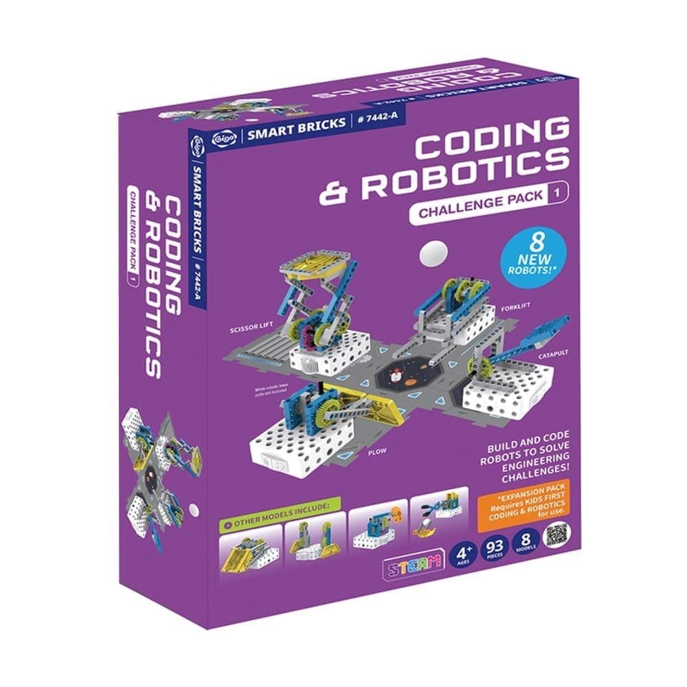 Gigo First Coding and Robotics Extension Pack for Kids, Purple