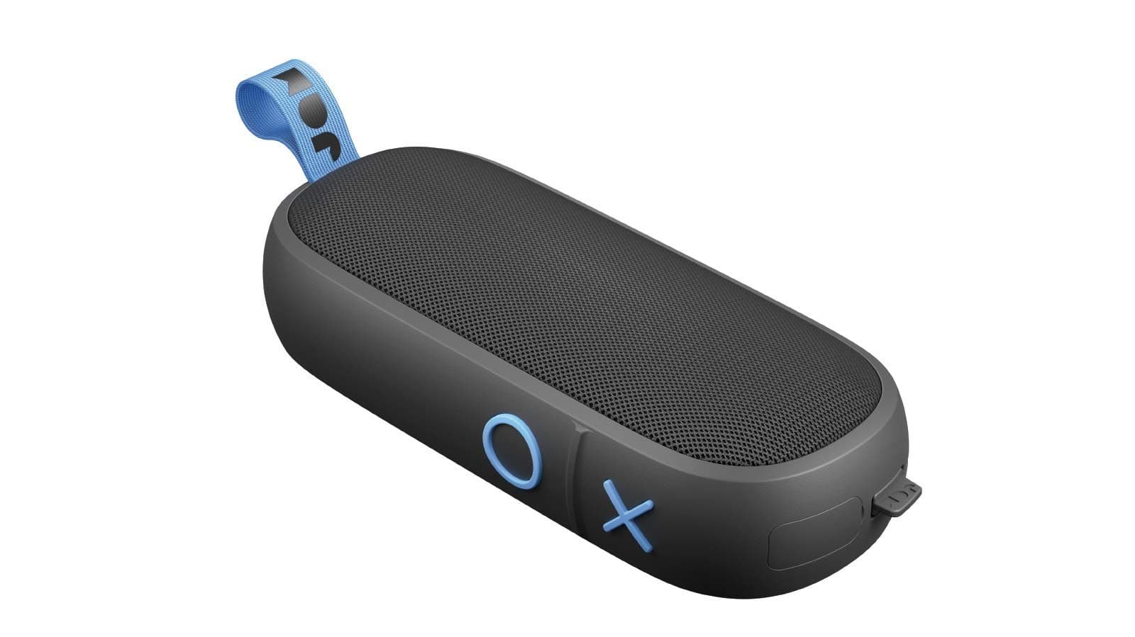 JAM Hang Around, Pairable Waterproof Bluetooth Speaker 100 ft. Range, 20 Hour Playtime, Dust-Proof, Drop-Proof IP67 Rating Built-in Speakerphone, Aux-In Port, USB Charging Black HX-P505BK