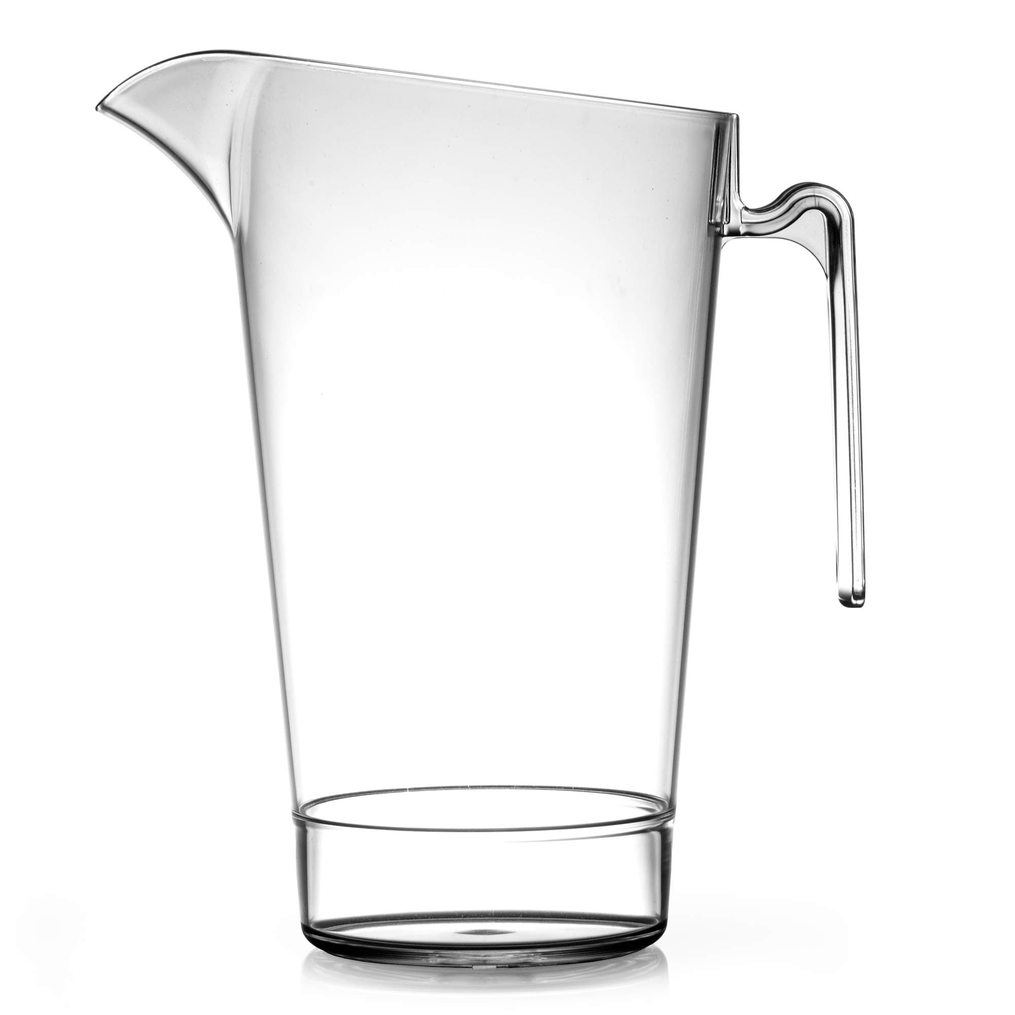 Elite In2stax 4 Pint Polycarbonate Stacking Jug LCE 2.2 Litre - Set of 4 - Graduated Plastic Beer Pitcher