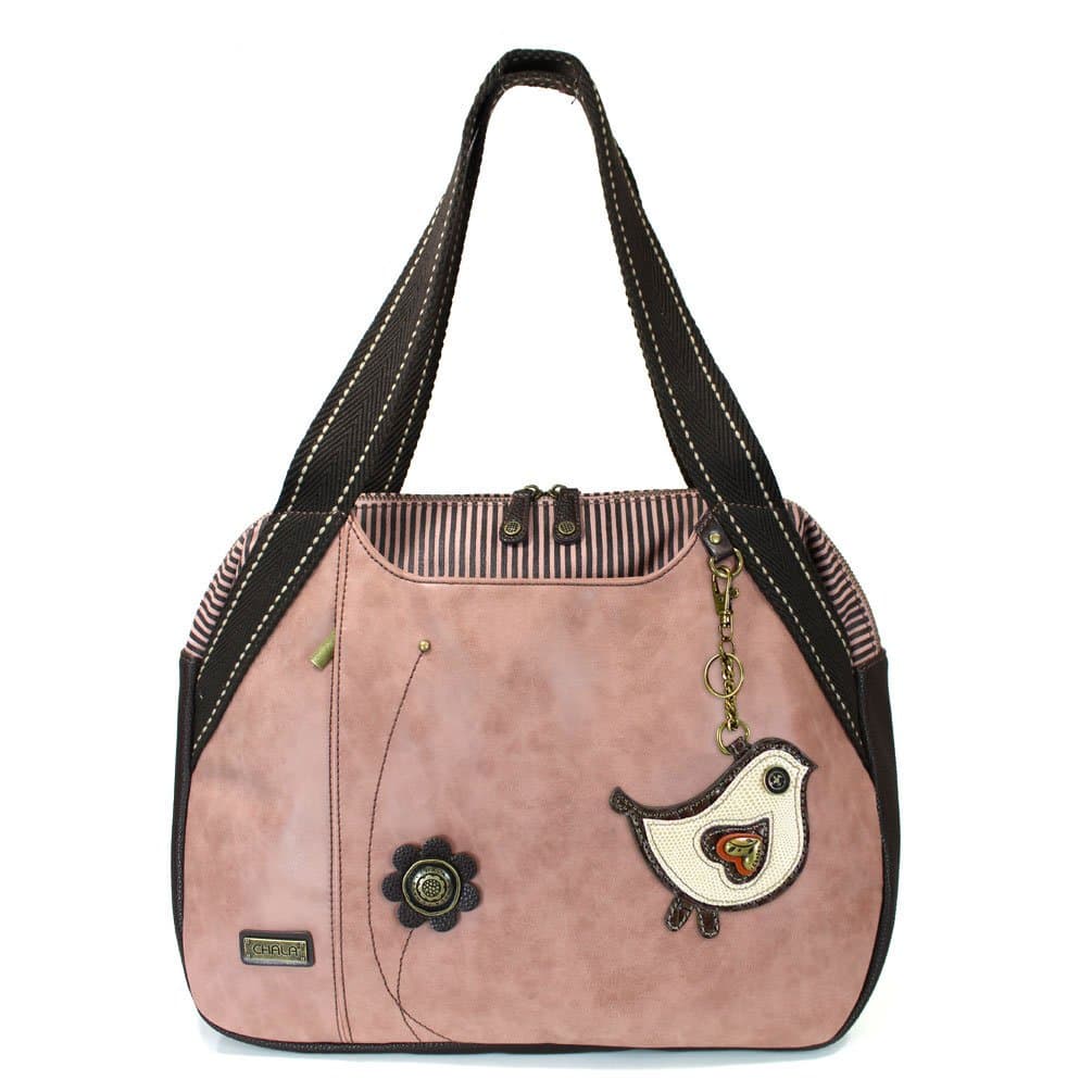 Chala Bowling Tote Bag Dusty Rose