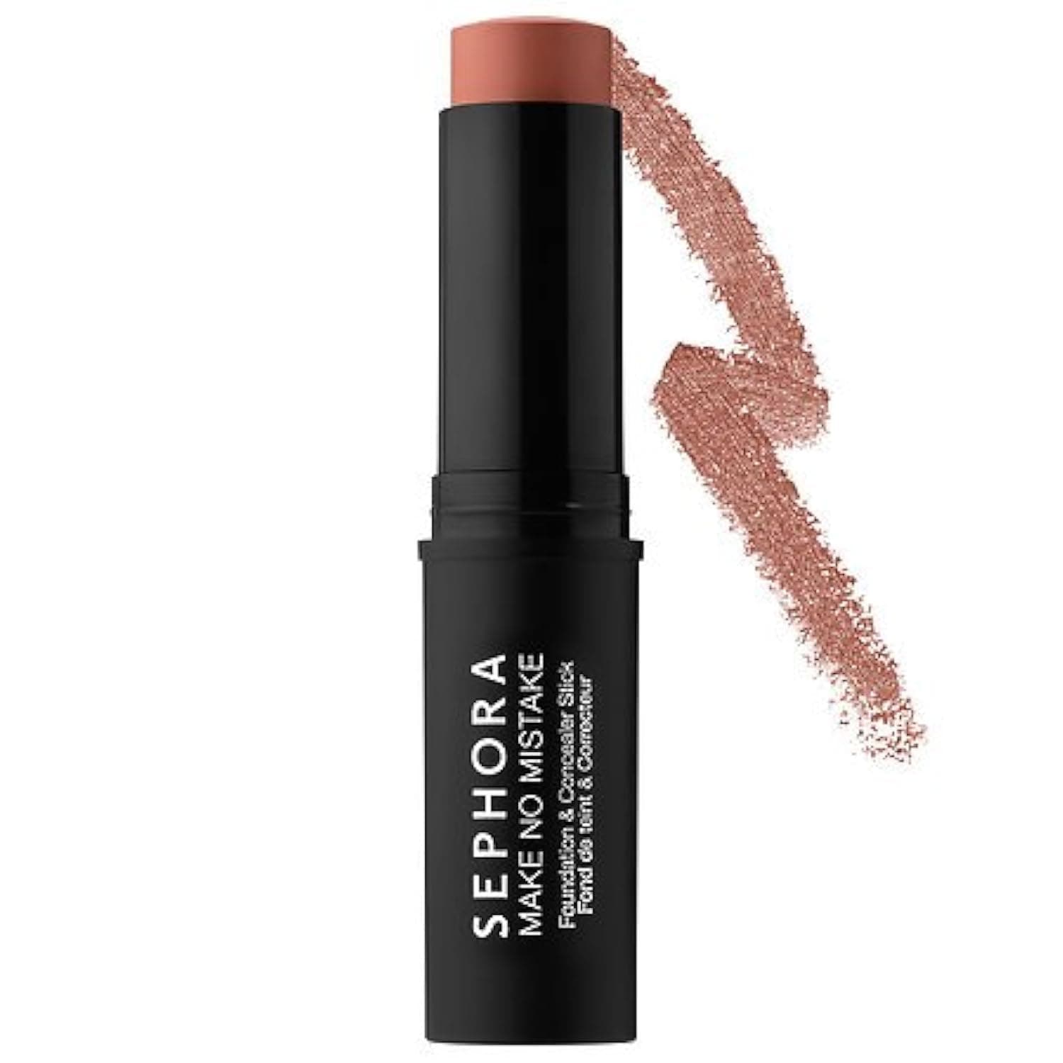 SEPHORA COLLECTION Make No Mistake Foundation & Concealer Stick SIZE 0.41 oz/ 11.6 g (14 Teak - rich tan with a red undertone)