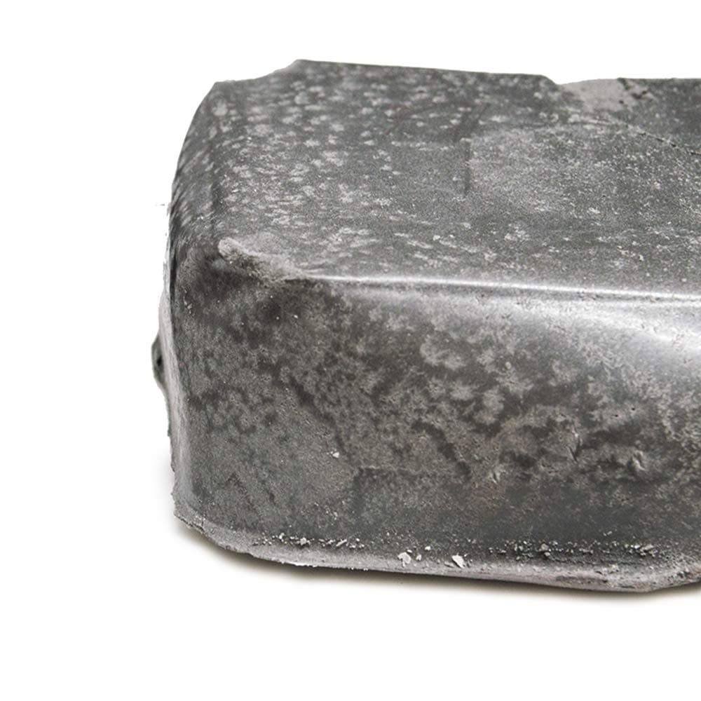 Buffing Compound for Coarse Buffing, Metal Polishing Compound for Buffing Wheel, Stainless Steel Scratch Remover Buffing Bar for Deburring on Metals, 1 Pound Bar (Black Emery)