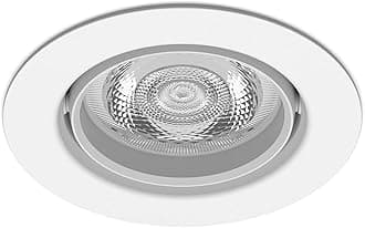 LED Impala Recessed Spot Light 2200 - 2700K [Warm Glow Dimmable - White] for Indoor Lighting, Bedroom, Bathroom