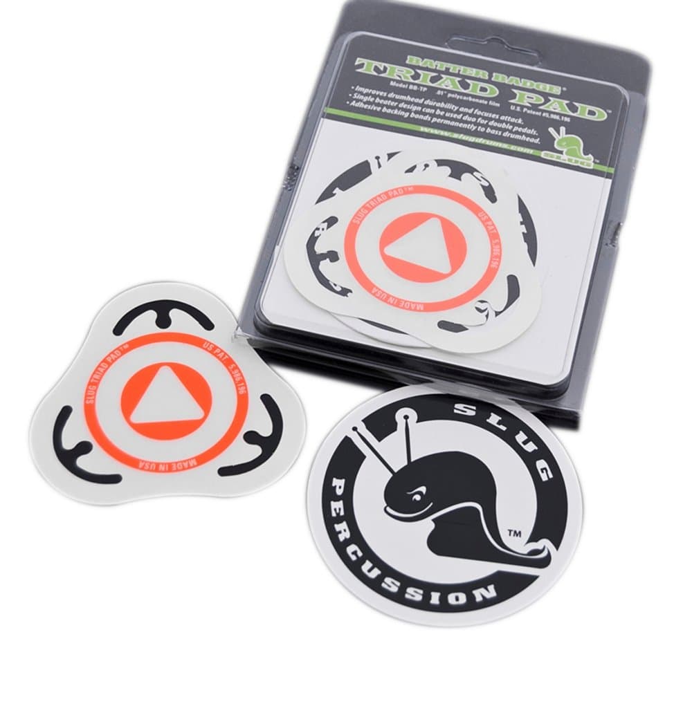 Slug Triad Pad Batter Badge - Orange