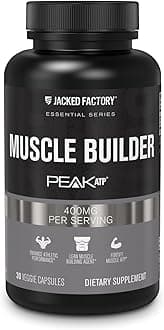 Essentials Muscle Builder - ATP Muscle Builder for Men with Peak ATP to Support Muscle Gain, Enhance Athletic Performance, & Increase Strength - 30 Capsules