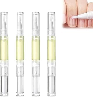 Anperio Nail Growth Oil Pen, 4PCS - Moisturizing, Strengthening Cuticle Oil For Damaged Nails