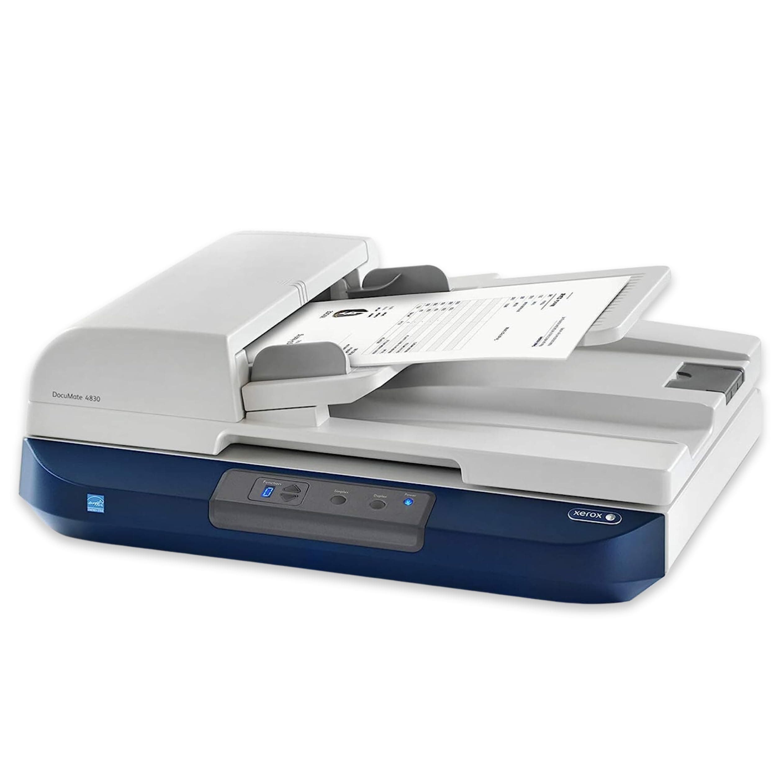 DocuMate 4830 Duplex Document Scanner with Flatbed