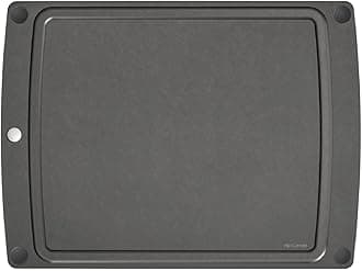 Epicurean 505-201502003 All-in- All-in-One Cutting Board with Non-Slip Feet, 19.5" x 14.5", Slate/Black