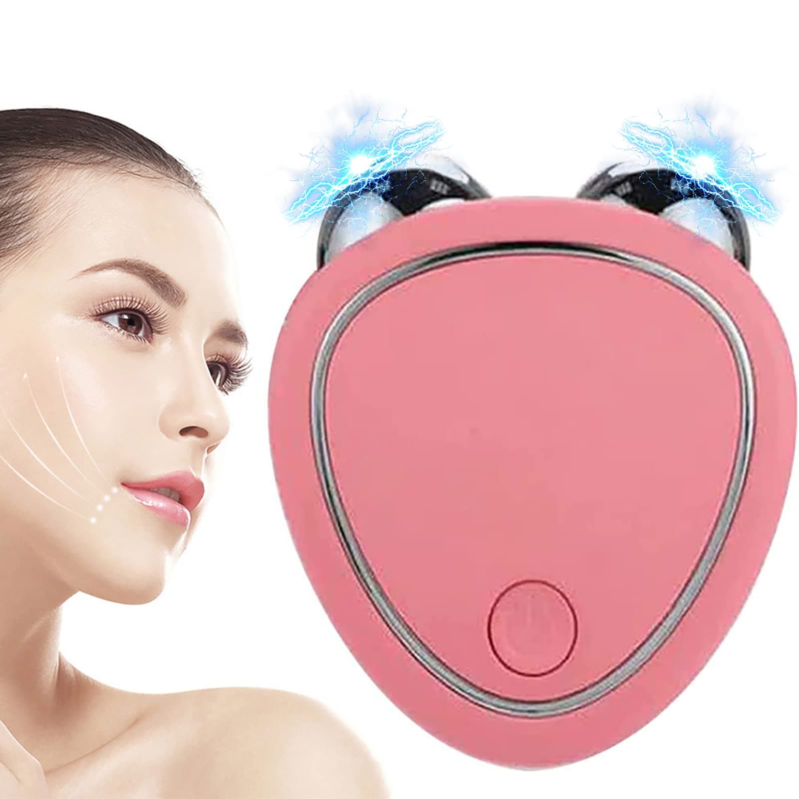Microcurrent Face Lifting Massager - New Mini Lift Device, Electric Face Massager with 3 Gear Speeds, Instant Firming & Wrinkle Reduction (A06)