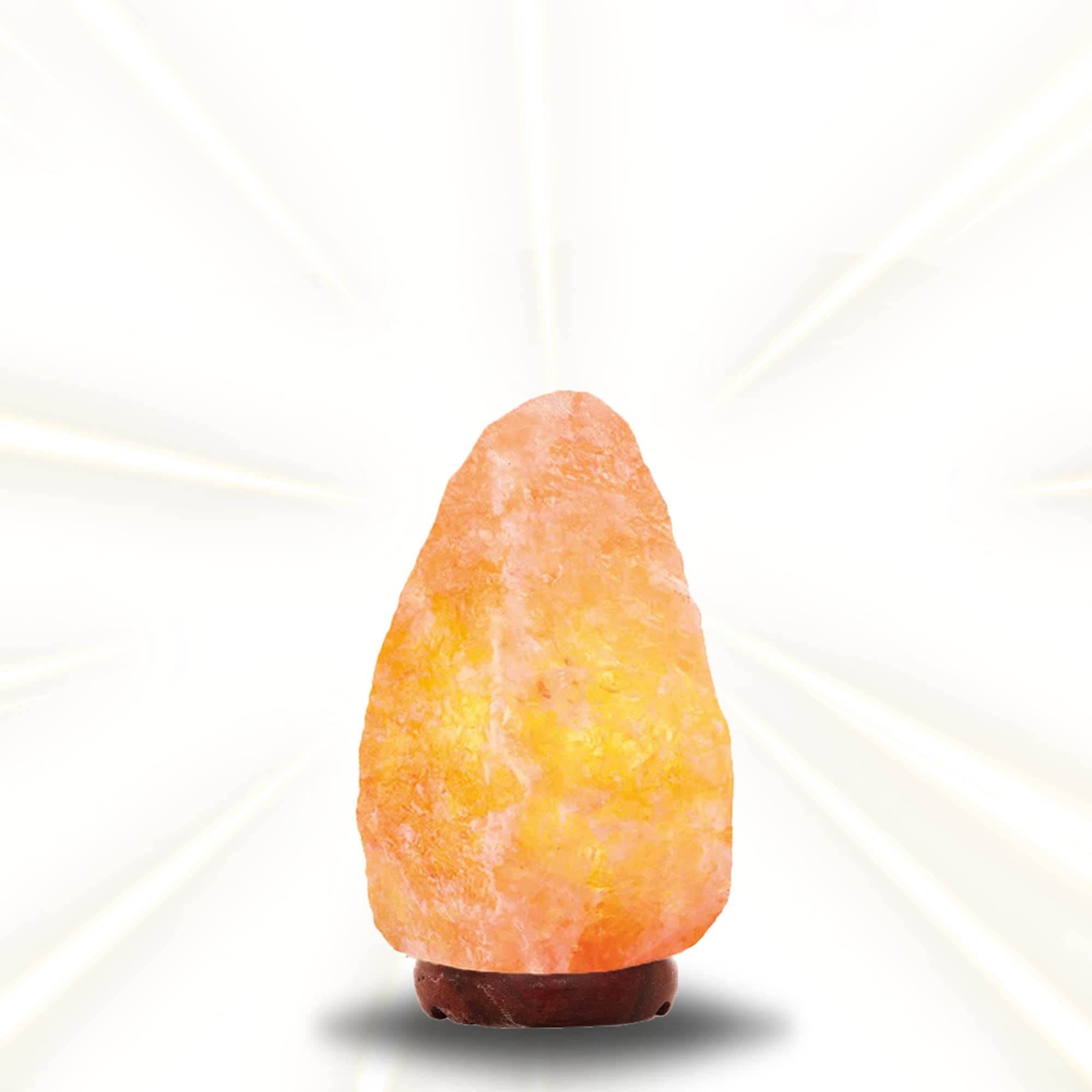 HSD Himalayan Rock Salt Natural Crystal Lamp Different Sizes with Cable & Bulb Prime Quality 100% Original Himalayan Crystal Rock Salt Lamp Beautifully Hand Craft (4-6 kg lamp)