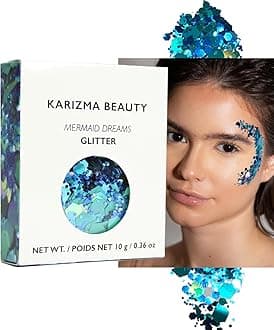 KARIZMA Mermaid Dreams Chunky Glitter ✮ COSMETIC GLITTER ✮ Festival Beauty Makeup Face Body Hair Nails