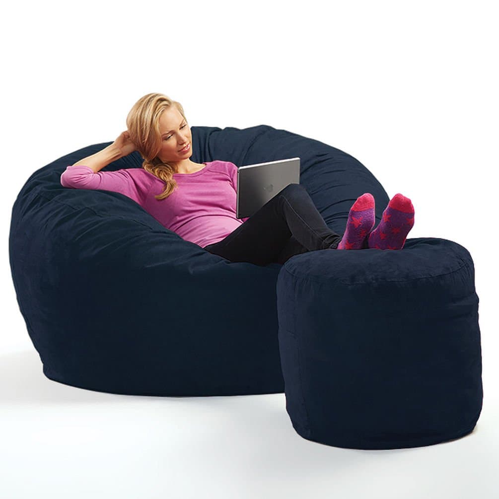 Micro Suede Theater Sack Bean Bag Chair