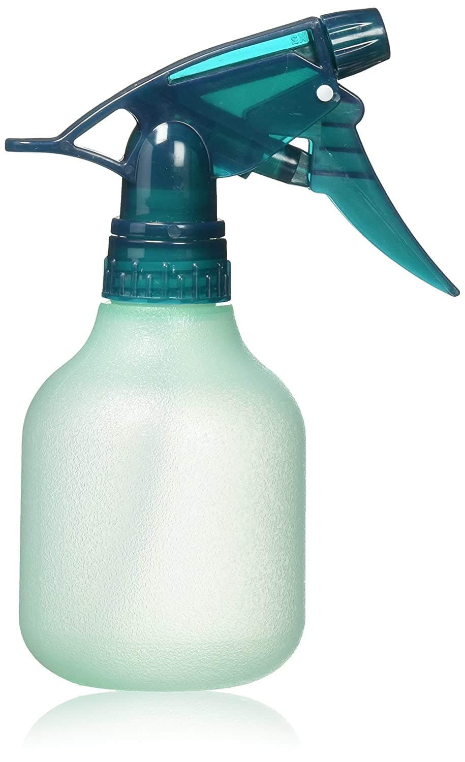 Empty Spray Bottle Refillable Container, Fine Mist Sprayer Trigger Squirt Bottle for Taming Hair, Hair styling, Watering Plants, Showering Pets (1 Pack, Green)