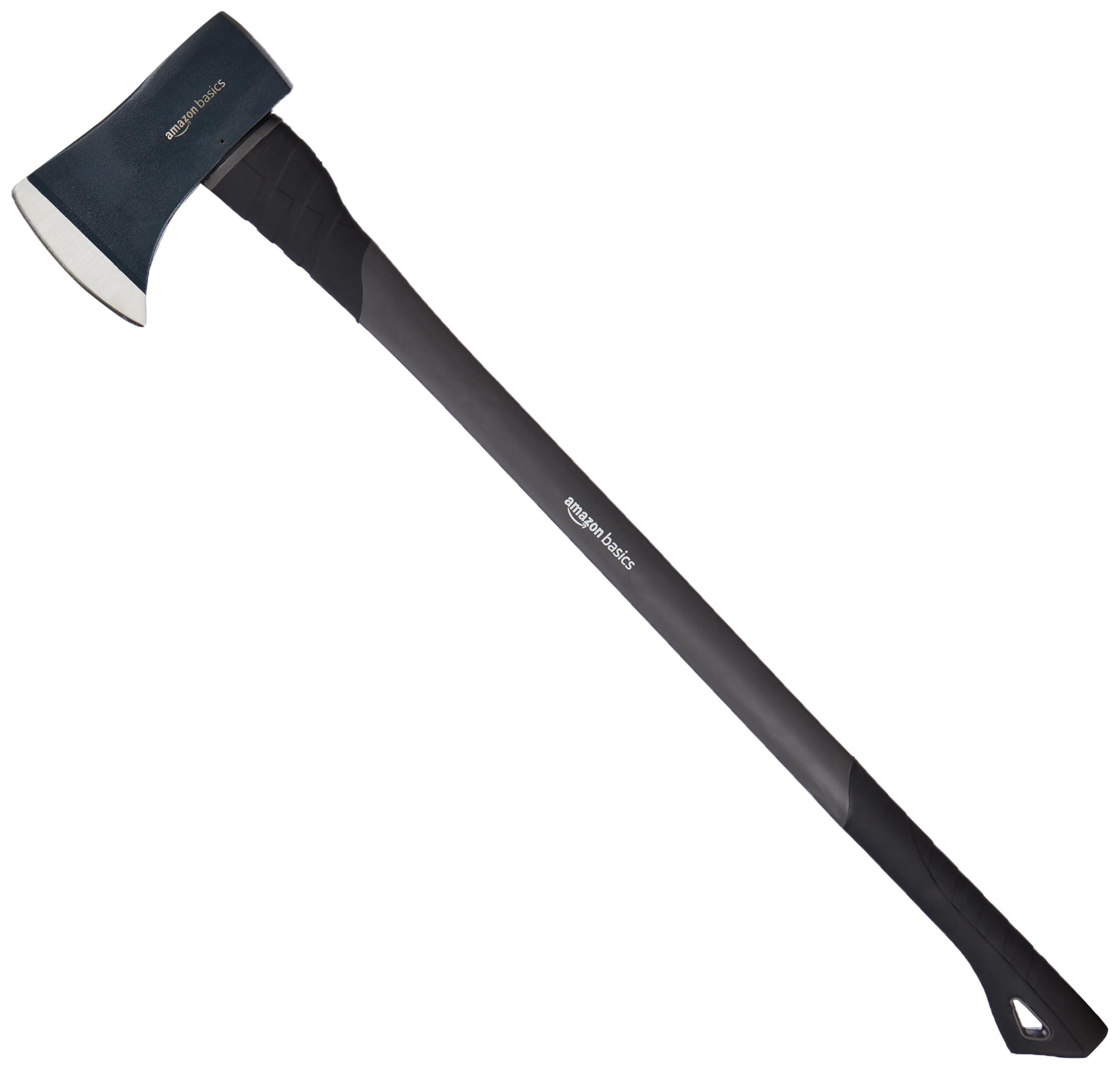 Amazon Basics Splitting Axe | 34" Fiberglass Handle