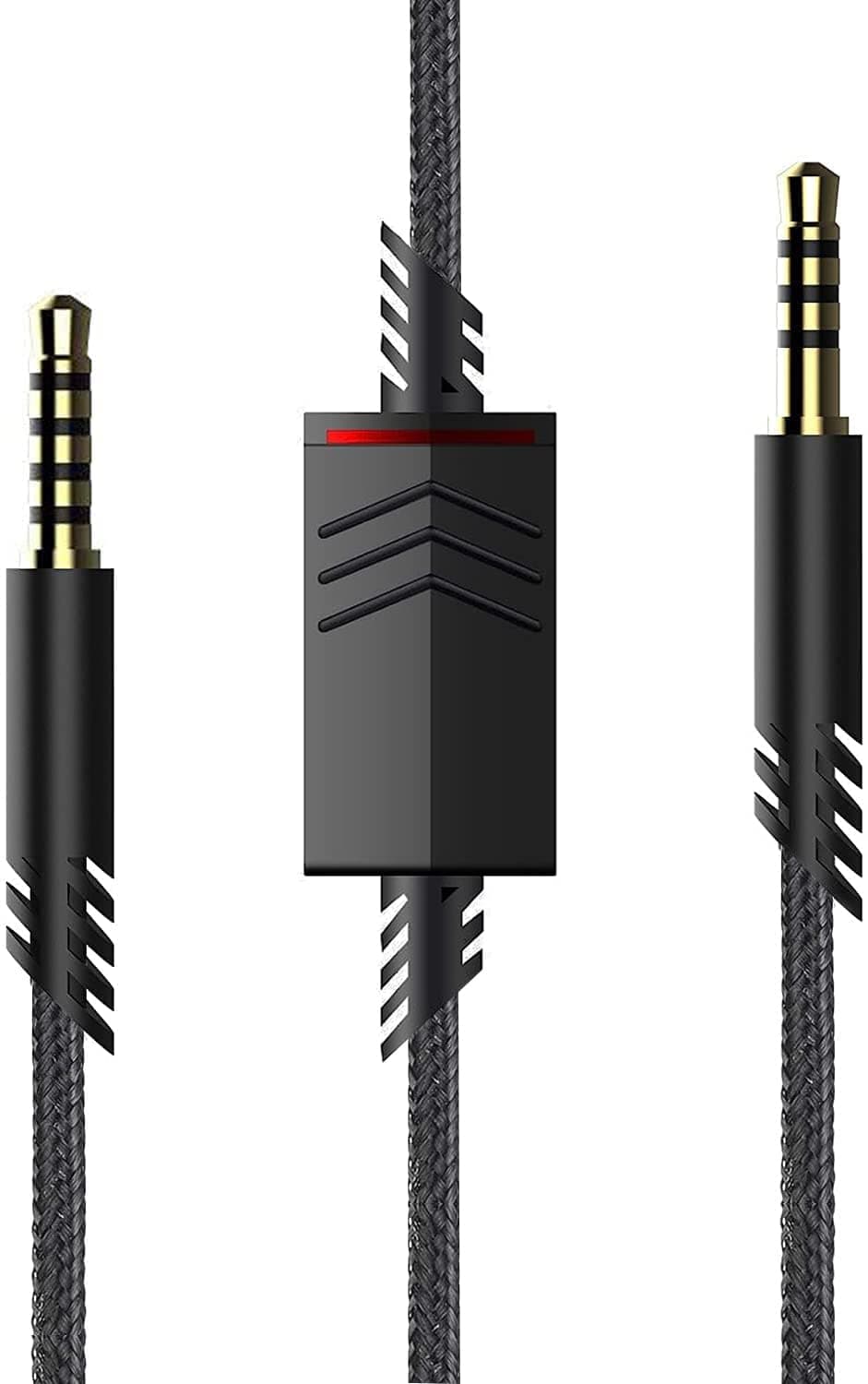 LecLooc Replacement A40 Cord Compatible with Astro Headset, Inline Mute Audio Cable for A10/A40/A40TR Gaming Headset, Fit for PS5, PS4, Xbox Controller 6.5 Feet