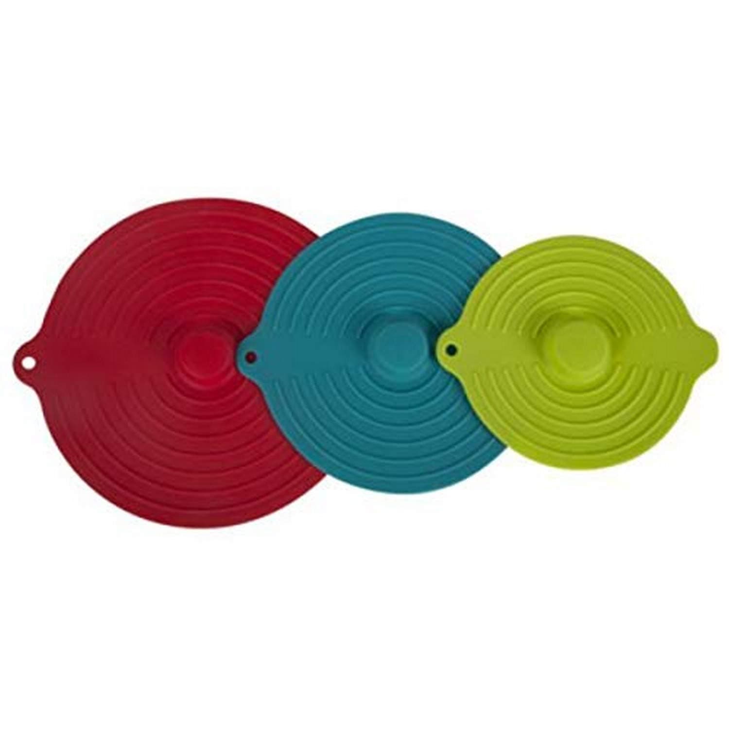 CORE HOME 12231-TV 3PC Silicone Suction Lid