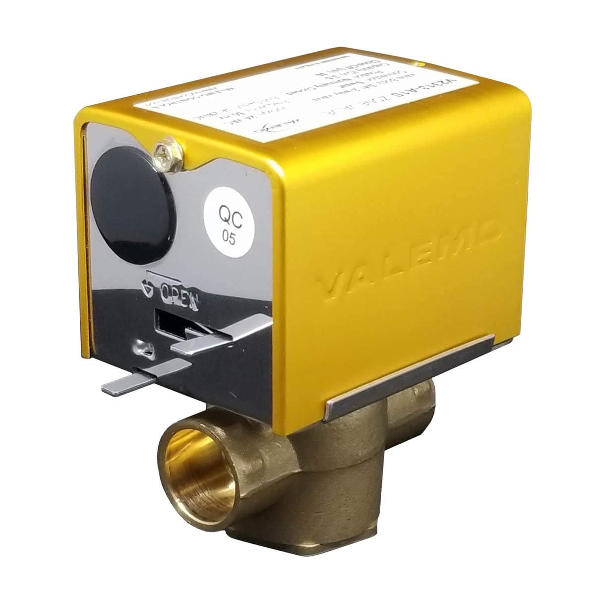 V2313-A1S Motorized Zone Valve, 2-way, 3/4" Sweat, Normally Closed, 24 VAC, with End Switch