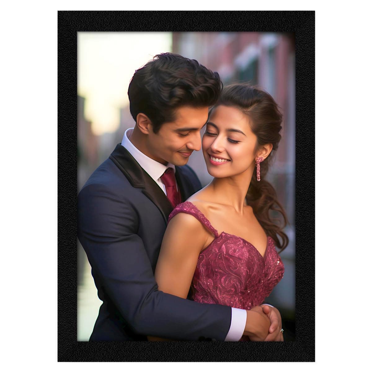 ArtX Customized Photo Frames With Photo Upload, Photo Frame Customised Gift, With Plexi Glass, A4, A3, Paper/Canvas, Personalised Photo Print With Frame, Portrait