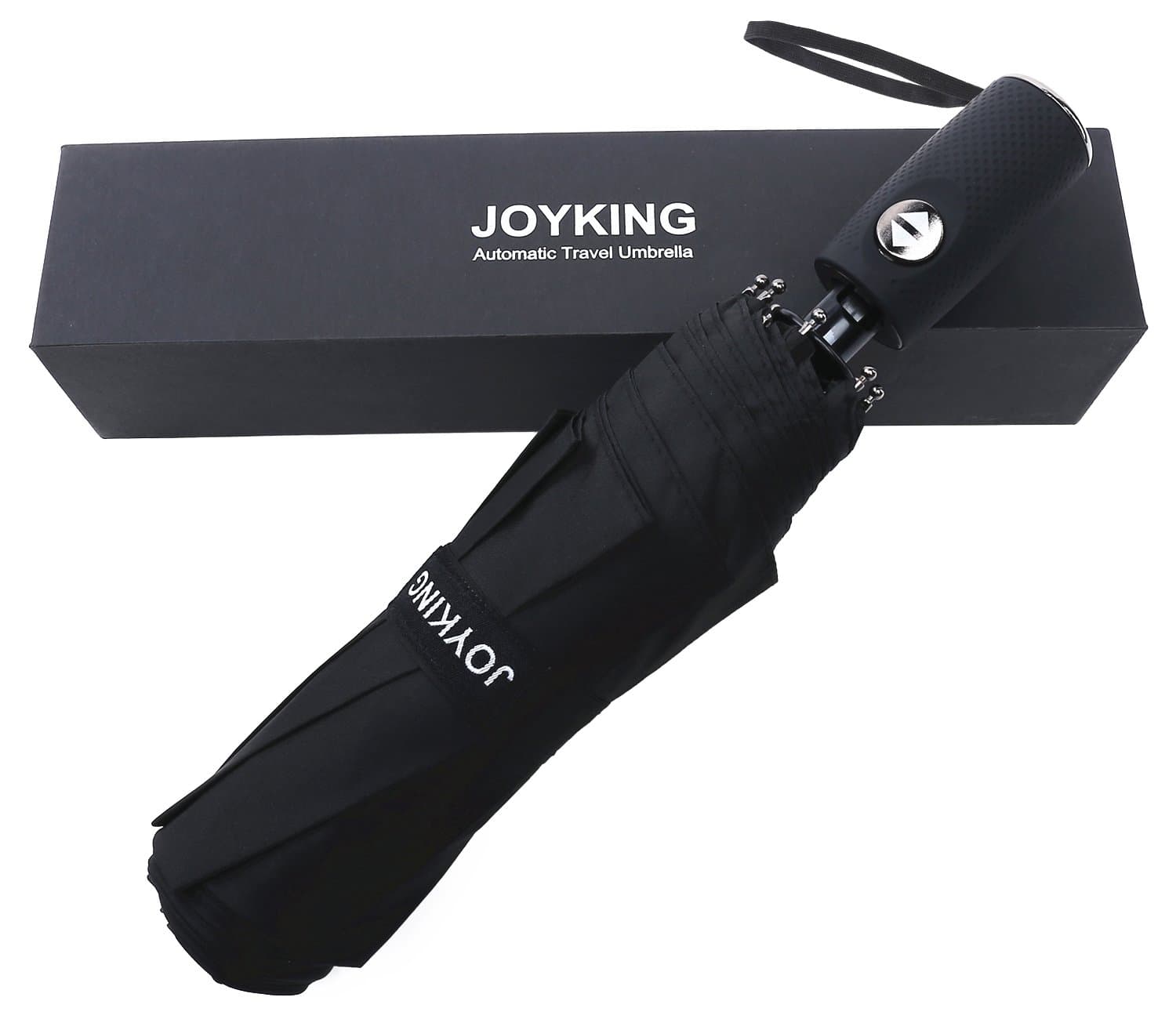 Joyking Travel Umbrella Windproof - Auto Open Close, Windproof Tested 55MPH